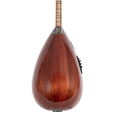 Maun Ağacı Gövde Sedef Klavye Kısa Sap EQ Sistemli Bağlama